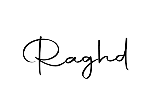 Use a signature maker to create a handwritten signature online. With this signature software, you can design (Autography-DOLnW) your own signature for name Raghd. Raghd signature style 10 images and pictures png