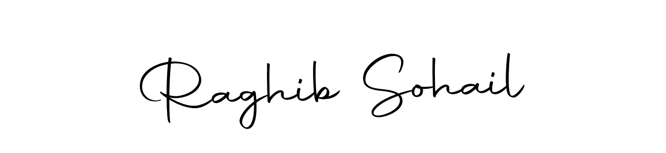 Make a beautiful signature design for name Raghib Sohail. Use this online signature maker to create a handwritten signature for free. Raghib Sohail signature style 10 images and pictures png
