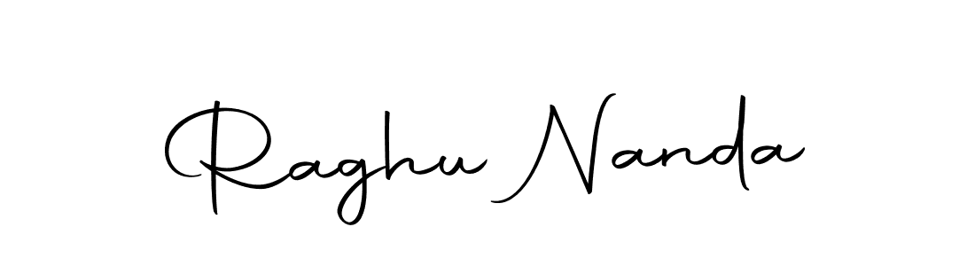 You should practise on your own different ways (Autography-DOLnW) to write your name (Raghu Nanda) in signature. don't let someone else do it for you. Raghu Nanda signature style 10 images and pictures png