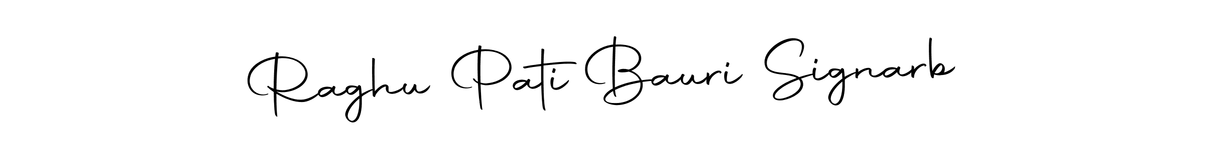 Make a short Raghu Pati Bauri Signarb signature style. Manage your documents anywhere anytime using Autography-DOLnW. Create and add eSignatures, submit forms, share and send files easily. Raghu Pati Bauri Signarb signature style 10 images and pictures png