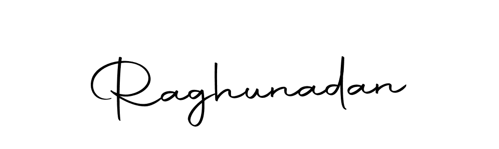 Use a signature maker to create a handwritten signature online. With this signature software, you can design (Autography-DOLnW) your own signature for name Raghunadan. Raghunadan signature style 10 images and pictures png