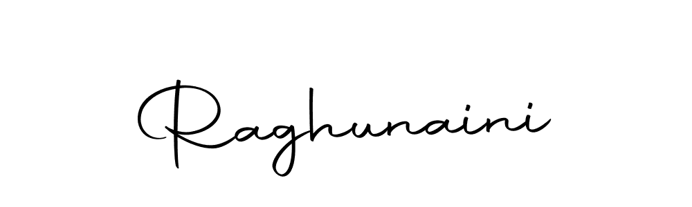 Make a beautiful signature design for name Raghunaini. With this signature (Autography-DOLnW) style, you can create a handwritten signature for free. Raghunaini signature style 10 images and pictures png
