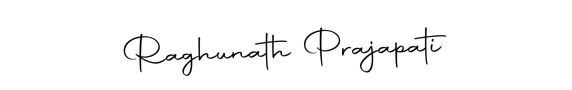 Create a beautiful signature design for name Raghunath Prajapati. With this signature (Autography-DOLnW) fonts, you can make a handwritten signature for free. Raghunath Prajapati signature style 10 images and pictures png