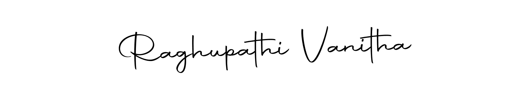 It looks lik you need a new signature style for name Raghupathi Vanitha. Design unique handwritten (Autography-DOLnW) signature with our free signature maker in just a few clicks. Raghupathi Vanitha signature style 10 images and pictures png