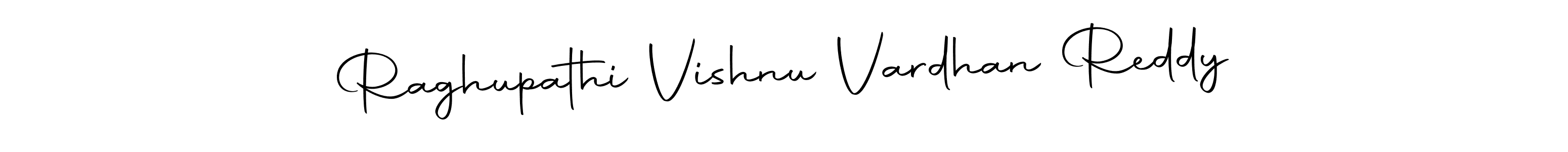 Also You can easily find your signature by using the search form. We will create Raghupathi Vishnu Vardhan Reddy name handwritten signature images for you free of cost using Autography-DOLnW sign style. Raghupathi Vishnu Vardhan Reddy signature style 10 images and pictures png