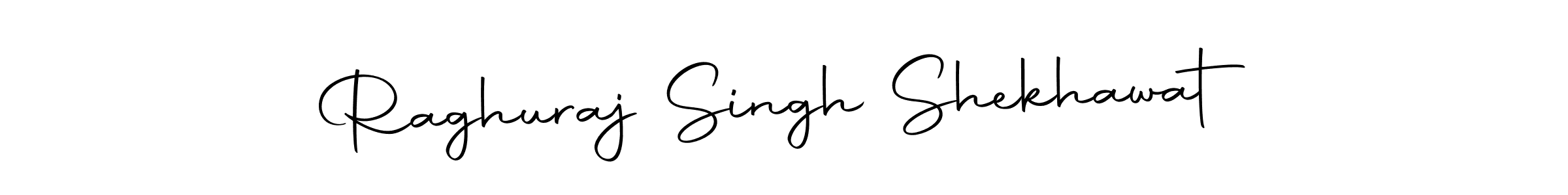 How to make Raghuraj Singh Shekhawat name signature. Use Autography-DOLnW style for creating short signs online. This is the latest handwritten sign. Raghuraj Singh Shekhawat signature style 10 images and pictures png