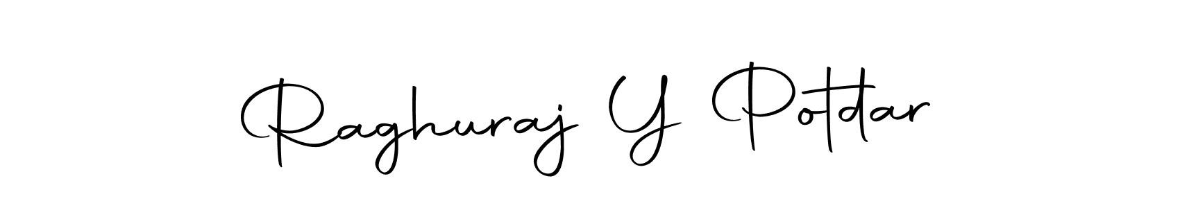 Use a signature maker to create a handwritten signature online. With this signature software, you can design (Autography-DOLnW) your own signature for name Raghuraj Y Potdar. Raghuraj Y Potdar signature style 10 images and pictures png