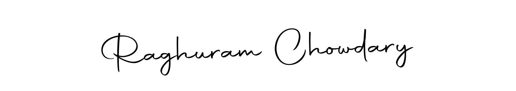 How to make Raghuram Chowdary signature? Autography-DOLnW is a professional autograph style. Create handwritten signature for Raghuram Chowdary name. Raghuram Chowdary signature style 10 images and pictures png