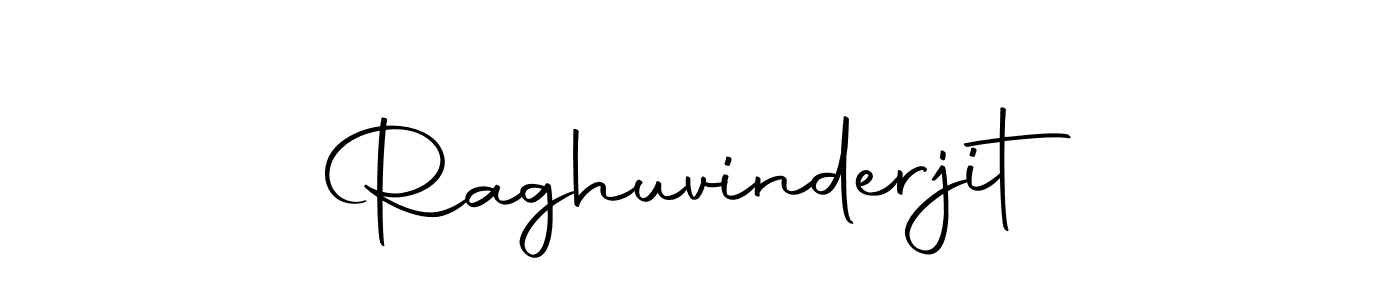 Make a beautiful signature design for name Raghuvinderjit. With this signature (Autography-DOLnW) style, you can create a handwritten signature for free. Raghuvinderjit signature style 10 images and pictures png
