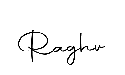 Use a signature maker to create a handwritten signature online. With this signature software, you can design (Autography-DOLnW) your own signature for name Raghv. Raghv signature style 10 images and pictures png