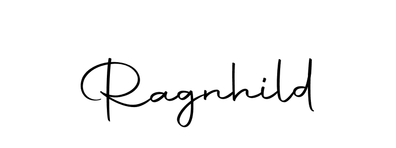 How to make Ragnhild name signature. Use Autography-DOLnW style for creating short signs online. This is the latest handwritten sign. Ragnhild signature style 10 images and pictures png