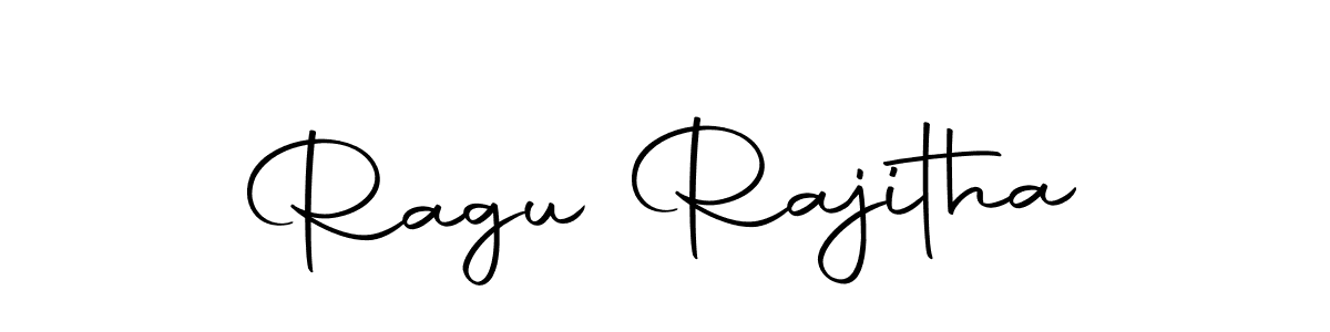 Make a beautiful signature design for name Ragu Rajitha. With this signature (Autography-DOLnW) style, you can create a handwritten signature for free. Ragu Rajitha signature style 10 images and pictures png