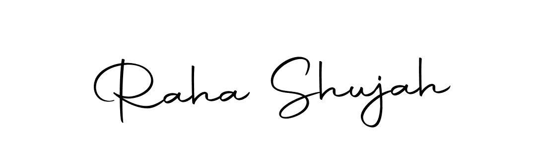 How to make Raha Shujah signature? Autography-DOLnW is a professional autograph style. Create handwritten signature for Raha Shujah name. Raha Shujah signature style 10 images and pictures png