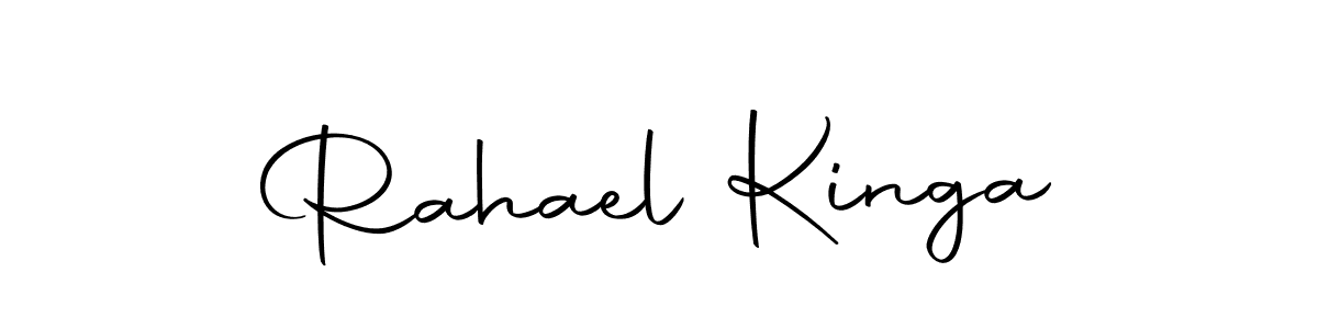 Make a beautiful signature design for name Rahael Kinga. Use this online signature maker to create a handwritten signature for free. Rahael Kinga signature style 10 images and pictures png