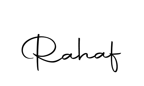 Design your own signature with our free online signature maker. With this signature software, you can create a handwritten (Autography-DOLnW) signature for name Rahaf. Rahaf signature style 10 images and pictures png