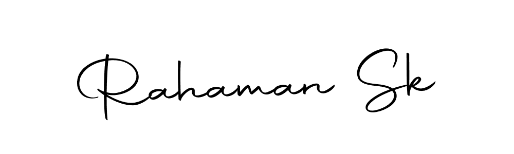 Make a beautiful signature design for name Rahaman Sk. With this signature (Autography-DOLnW) style, you can create a handwritten signature for free. Rahaman Sk signature style 10 images and pictures png