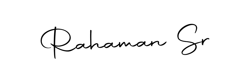 It looks lik you need a new signature style for name Rahaman Sr. Design unique handwritten (Autography-DOLnW) signature with our free signature maker in just a few clicks. Rahaman Sr signature style 10 images and pictures png