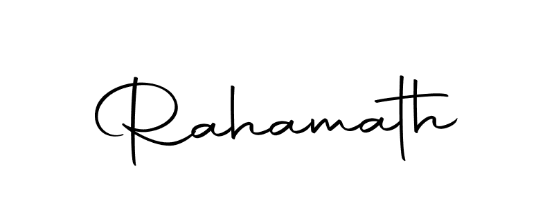 How to make Rahamath name signature. Use Autography-DOLnW style for creating short signs online. This is the latest handwritten sign. Rahamath signature style 10 images and pictures png