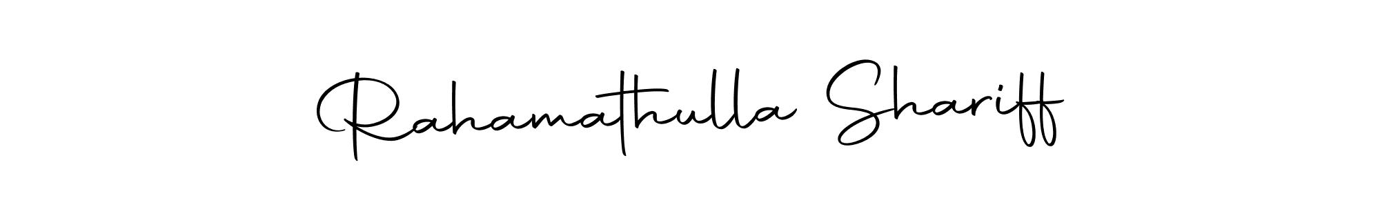 It looks lik you need a new signature style for name Rahamathulla Shariff. Design unique handwritten (Autography-DOLnW) signature with our free signature maker in just a few clicks. Rahamathulla Shariff signature style 10 images and pictures png