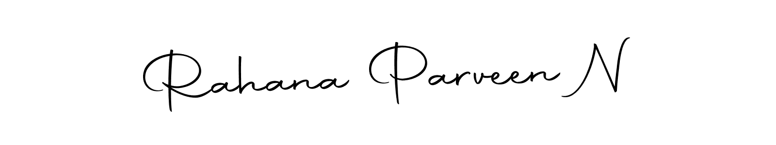 It looks lik you need a new signature style for name Rahana Parveen N. Design unique handwritten (Autography-DOLnW) signature with our free signature maker in just a few clicks. Rahana Parveen N signature style 10 images and pictures png