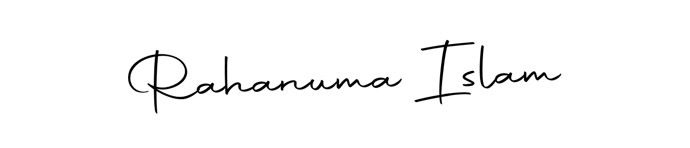 Here are the top 10 professional signature styles for the name Rahanuma Islam. These are the best autograph styles you can use for your name. Rahanuma Islam signature style 10 images and pictures png