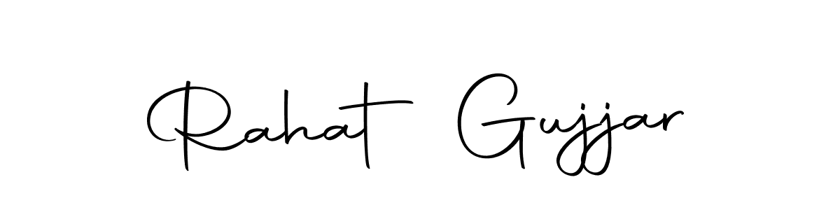 Autography-DOLnW is a professional signature style that is perfect for those who want to add a touch of class to their signature. It is also a great choice for those who want to make their signature more unique. Get Rahat Gujjar name to fancy signature for free. Rahat Gujjar signature style 10 images and pictures png
