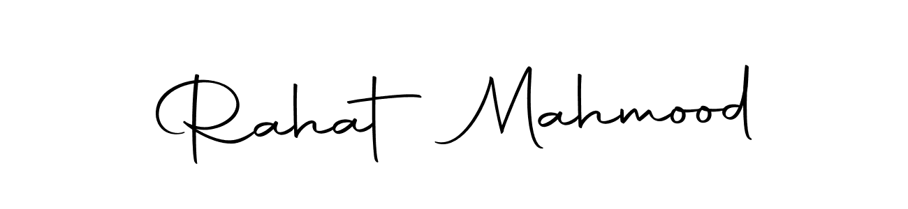 You can use this online signature creator to create a handwritten signature for the name Rahat Mahmood. This is the best online autograph maker. Rahat Mahmood signature style 10 images and pictures png