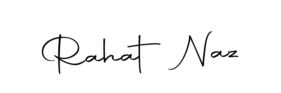 Create a beautiful signature design for name Rahat Naz. With this signature (Autography-DOLnW) fonts, you can make a handwritten signature for free. Rahat Naz signature style 10 images and pictures png