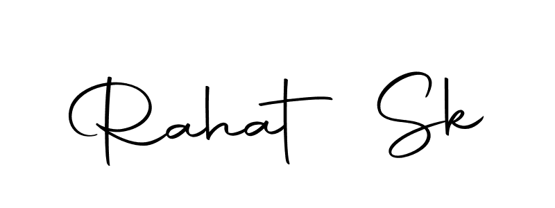 Create a beautiful signature design for name Rahat Sk. With this signature (Autography-DOLnW) fonts, you can make a handwritten signature for free. Rahat Sk signature style 10 images and pictures png