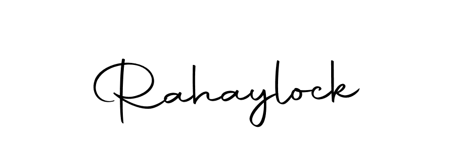 The best way (Autography-DOLnW) to make a short signature is to pick only two or three words in your name. The name Rahaylock include a total of six letters. For converting this name. Rahaylock signature style 10 images and pictures png