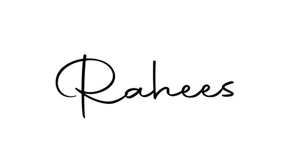 The best way (Autography-DOLnW) to make a short signature is to pick only two or three words in your name. The name Rahees include a total of six letters. For converting this name. Rahees signature style 10 images and pictures png