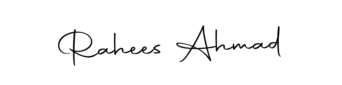 How to make Rahees Ahmad signature? Autography-DOLnW is a professional autograph style. Create handwritten signature for Rahees Ahmad name. Rahees Ahmad signature style 10 images and pictures png