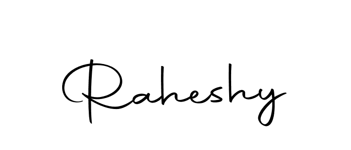 You should practise on your own different ways (Autography-DOLnW) to write your name (Raheshy) in signature. don't let someone else do it for you. Raheshy signature style 10 images and pictures png