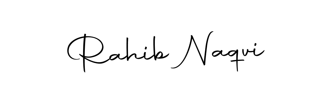 The best way (Autography-DOLnW) to make a short signature is to pick only two or three words in your name. The name Rahib Naqvi include a total of six letters. For converting this name. Rahib Naqvi signature style 10 images and pictures png