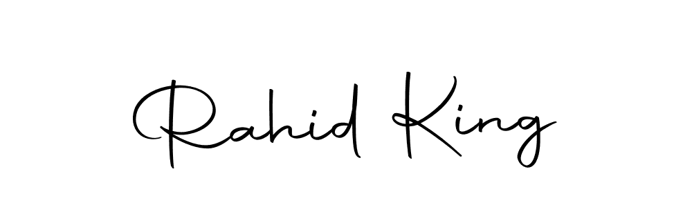 How to make Rahid King signature? Autography-DOLnW is a professional autograph style. Create handwritten signature for Rahid King name. Rahid King signature style 10 images and pictures png