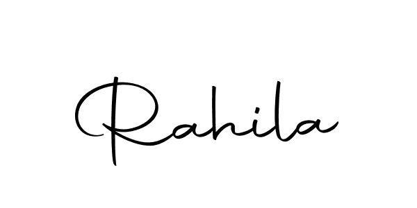 You should practise on your own different ways (Autography-DOLnW) to write your name (Rahila) in signature. don't let someone else do it for you. Rahila signature style 10 images and pictures png