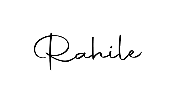 Make a short Rahile signature style. Manage your documents anywhere anytime using Autography-DOLnW. Create and add eSignatures, submit forms, share and send files easily. Rahile signature style 10 images and pictures png