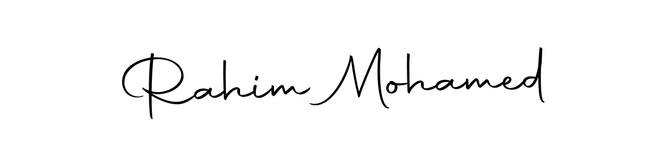 This is the best signature style for the Rahim Mohamed name. Also you like these signature font (Autography-DOLnW). Mix name signature. Rahim Mohamed signature style 10 images and pictures png
