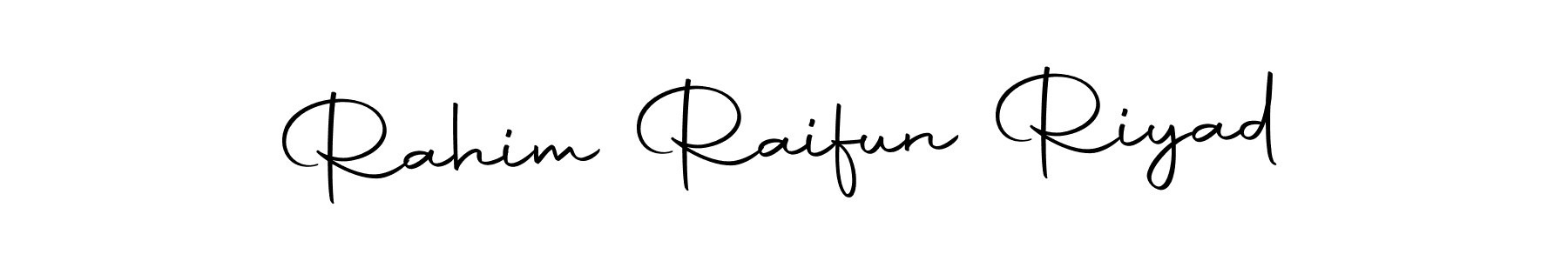 Rahim Raifun Riyad stylish signature style. Best Handwritten Sign (Autography-DOLnW) for my name. Handwritten Signature Collection Ideas for my name Rahim Raifun Riyad. Rahim Raifun Riyad signature style 10 images and pictures png