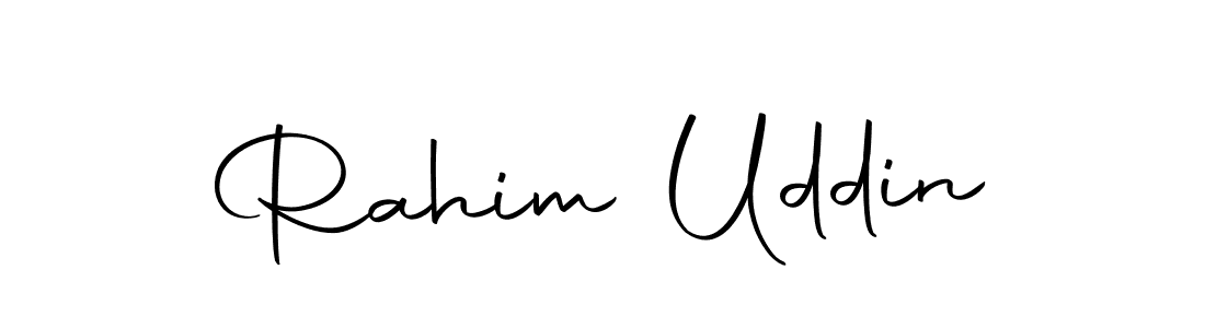 You can use this online signature creator to create a handwritten signature for the name Rahim Uddin. This is the best online autograph maker. Rahim Uddin signature style 10 images and pictures png