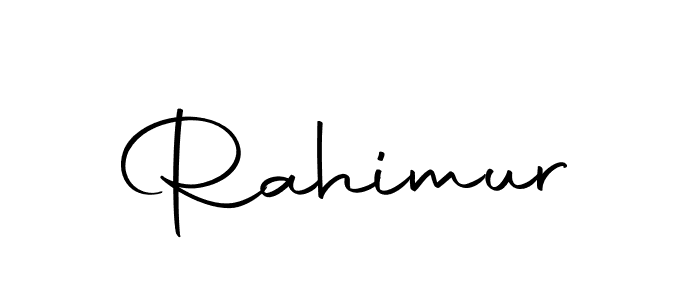 Create a beautiful signature design for name Rahimur. With this signature (Autography-DOLnW) fonts, you can make a handwritten signature for free. Rahimur signature style 10 images and pictures png