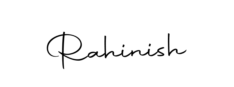 How to Draw Rahinish signature style? Autography-DOLnW is a latest design signature styles for name Rahinish. Rahinish signature style 10 images and pictures png