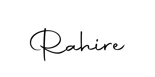 if you are searching for the best signature style for your name Rahire. so please give up your signature search. here we have designed multiple signature styles  using Autography-DOLnW. Rahire signature style 10 images and pictures png