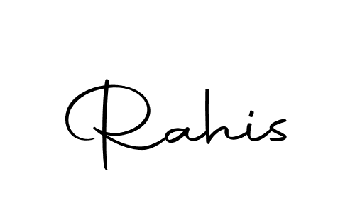 How to make Rahis name signature. Use Autography-DOLnW style for creating short signs online. This is the latest handwritten sign. Rahis signature style 10 images and pictures png