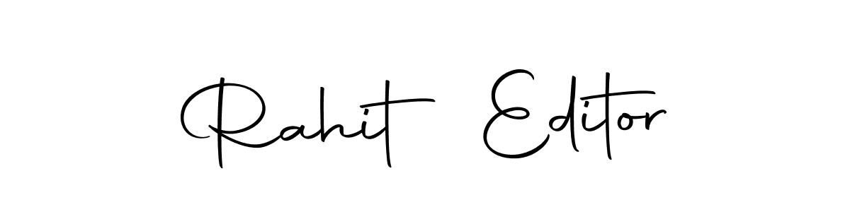 Create a beautiful signature design for name Rahit Editor. With this signature (Autography-DOLnW) fonts, you can make a handwritten signature for free. Rahit Editor signature style 10 images and pictures png