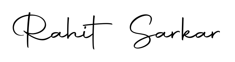 Enhance your business communications with Rahit Sarkar signature in Autography-DOLnW lettering. Clean, modern, and universally compatible. Rahit Sarkar signature style 10 images and pictures png