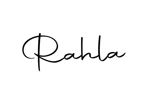 The best way (Autography-DOLnW) to make a short signature is to pick only two or three words in your name. The name Rahla include a total of six letters. For converting this name. Rahla signature style 10 images and pictures png