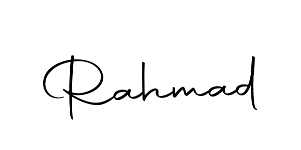 Rahmad stylish signature style. Best Handwritten Sign (Autography-DOLnW) for my name. Handwritten Signature Collection Ideas for my name Rahmad. Rahmad signature style 10 images and pictures png