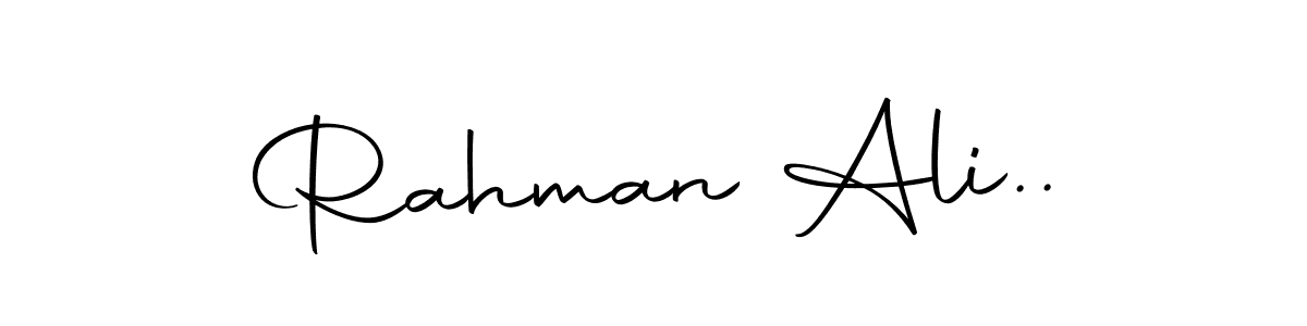 Make a short Rahman Ali.. signature style. Manage your documents anywhere anytime using Autography-DOLnW. Create and add eSignatures, submit forms, share and send files easily. Rahman Ali.. signature style 10 images and pictures png