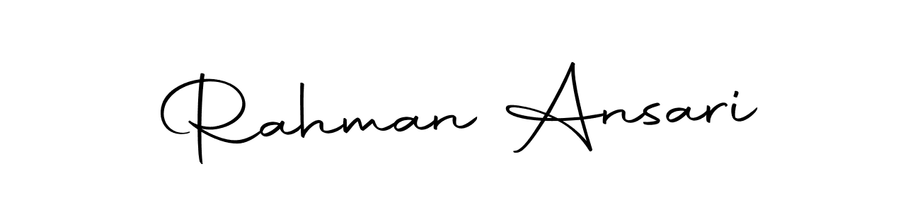 if you are searching for the best signature style for your name Rahman Ansari. so please give up your signature search. here we have designed multiple signature styles  using Autography-DOLnW. Rahman Ansari signature style 10 images and pictures png